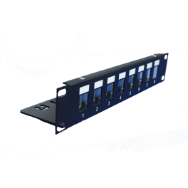 Patch panel 10" 8 portowy pusty pod keystony ipTIME
