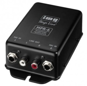 Przedwzmacniacz mikrofonowy Monacor MPR-6