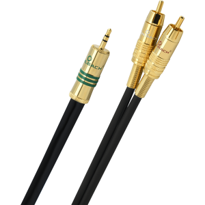 Kabel jack 3,5-2RCA NF1 1m.