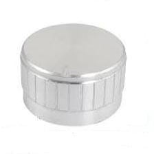 GAŁKA POTENCJOMETRU SREBRNA 40MM GSL40
