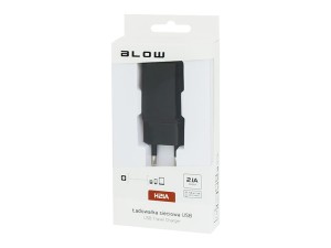 Ładowarka sieciowa gniazdo USB 2,1A H21A 