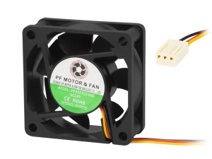 Wentylator 60x25mm 24V kulk. 3-przew