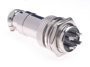 ZŁĄCZE MIKROFONOWE MINI NC/CB KPL 3 PIN 