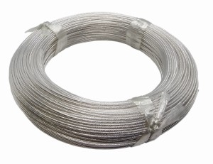 PRZEWÓD W IZOLACJI TEFLON 1X0.5MM2 CLEAR