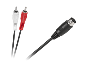 Kabel DIN-2 x RCA 1,2m