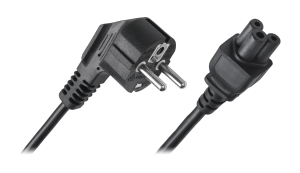 Kabel zasilający "koniczynka" do laptopa 1.8m