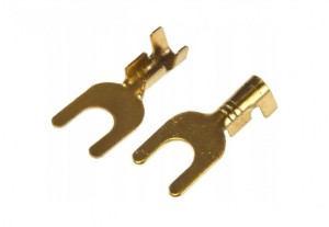 Konektor widełkowy M4 10szt.