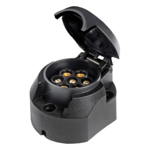 Gniazdo przyczepy plastikowe 7-pin