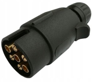 Wtyk przyczepy plastikowy 7-pin