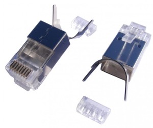 Wtyk RJ-45 8p8c KAT.6. KAT.7 ekranowany 1szt.
