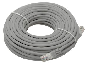 Kabel PATCHCORD UTP 50m szary 
