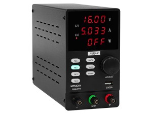 Zasilacz laboratoryjny SPPS3010 30V/10A czarny pamięć