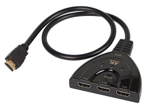 Rozgałęźnik HDMI WTYK HDMI- 3 GNIAZDA HDMI
