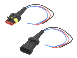 Hermetyczna kostka z kabelkiem 20cm OH-3 (gniazdo i wtyk) komplet