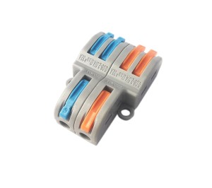 Kostka elektryczna rozgałęźnik 2->4pin FD-24