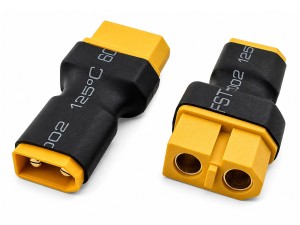 Adapter złącze XT60 żeńskie -> złącze XT30 męskie