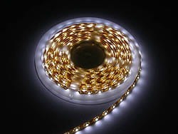 Taśma LED biała zimna 5m/300 SMD3528 wodoodporna   