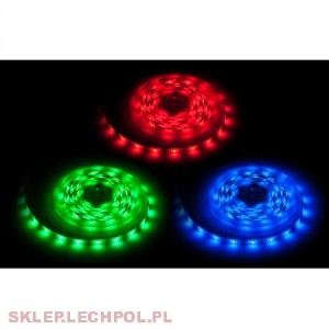 Taśma LED RGB 5m/300 SMD5050 wodoodporna 