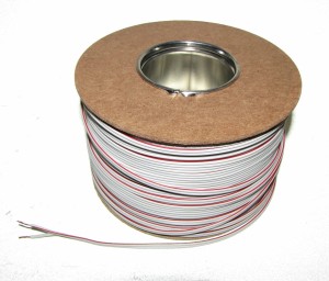 Przewód SMYp 2x0,75 mm2 biały 