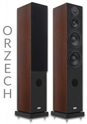 Kolumna STX F-200 n orzech z podstawką