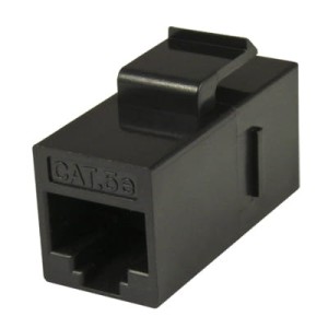 Moduł keystone RJ45 8p8c Cat 5E beczka