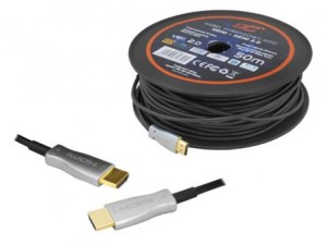 Kabel HDMI-HDMI Optyczny 50M, 2.0V, 4K 60HZ,