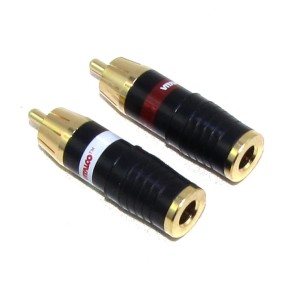 Wtyk RCA Vitalco 5,6mm RW550