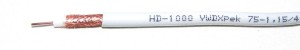 Przewód koncentryczny HD-1000 75ohm 