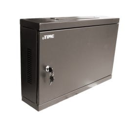 Szafa 19" wisząca 2U 120mm ipTIME Standard drzwi metalowe czarna