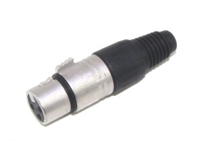 Gniazdo XLR 3 pin, na kabel