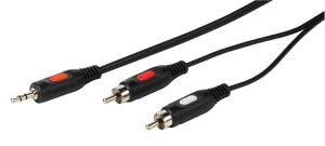 Kabel Jack 3,5mm-2RCA 1,5m.   