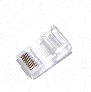Wtyk RJ-45 kat. 5e drut