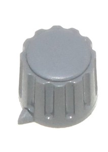 Pokrętło ze wskaźnikiem 23mm szare