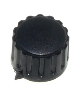 Pokrętło ze wskaźnikiem 32mm czarne
