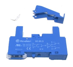 Gniazdo przekaźnika TYPE 95.85.3SPA FINDER do serii 40,szyny DIN/GZT80