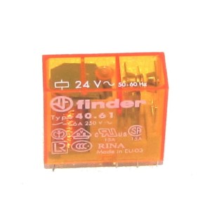 Przekaźnik 40.61.8.024.0000 FINDER 24VAC;16A;1P;st.AgCdO;45mA;RM83P;