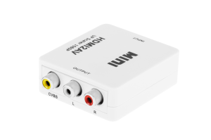 Konwerter sygnału gniazdo HDMI - gniazdo AV -> CHINCH CVBS + AUDIO