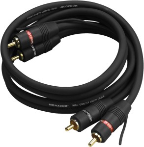 Kabel 2RCA z żyłą sterującą AC-150/SW 1,5 m