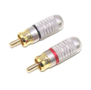 Wtyk RCA Gold HQ