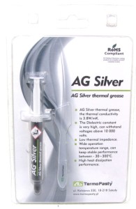 Pasta termoprzewodząca AG Silver 3g strzykawka  