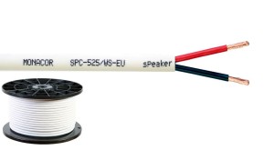 Przewód głośnikowy okrągły 2x2,5 mm2 SPC-525/WS-EU    