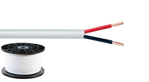 Przewód głośnikowy okrągły 2x1,5mm2 SPC-515/WS-EU