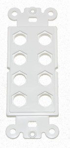 Moduł 8x Gniazdo RCA/Banan