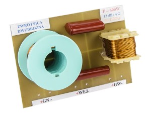 Zwrotnica dwudrożna 400W 4Ohm     