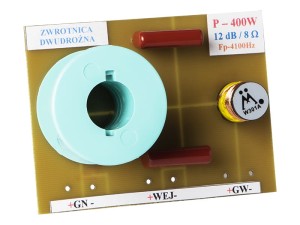 Zwrotnica dwudrożna 400W 8Ohm      
