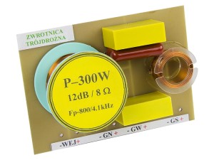 Zwrotnica trójdrożna 300W 8Ohm   