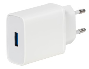 Ładowarka 18W USB QuickCharge 3.0  + kabel USB Typ-C