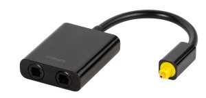 Splitter audio optyczny Toslink Vivanco