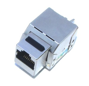 Gniazdo keystone RJ45 5e ekranowane