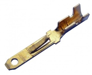 Konektor męski 2,8 blokowany ×100szt.